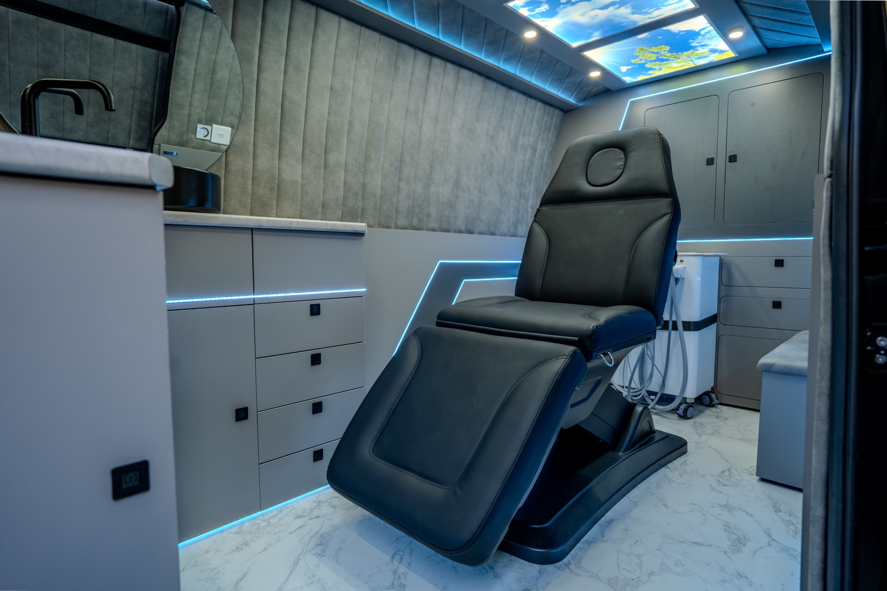 Inside the Pearly mobile clinic