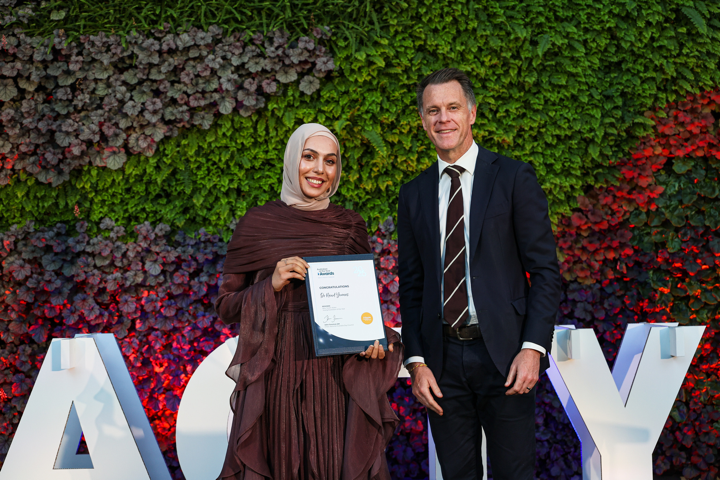 Dr Rand Younes recognised at the Australian of the Year Awards